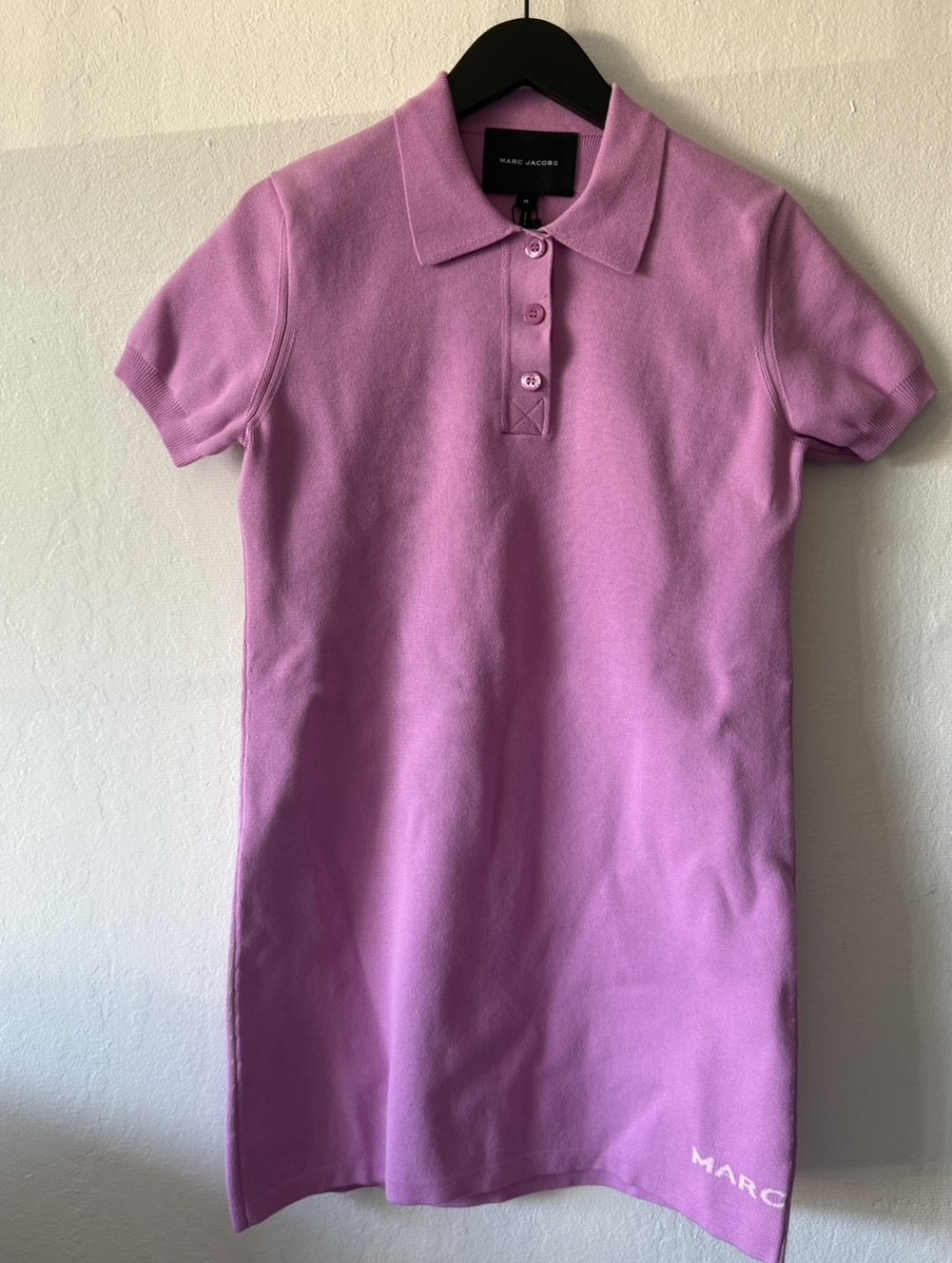 Marc Jacobs Lilac Knit Polo Dress